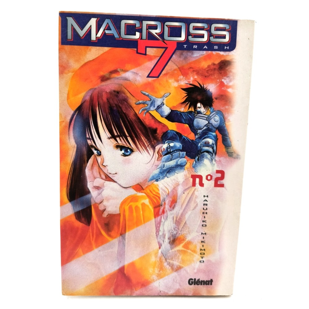 Macross 7 Trash No 2 Haruhiko Mikimoto French Manga Glenat 1998 OOP